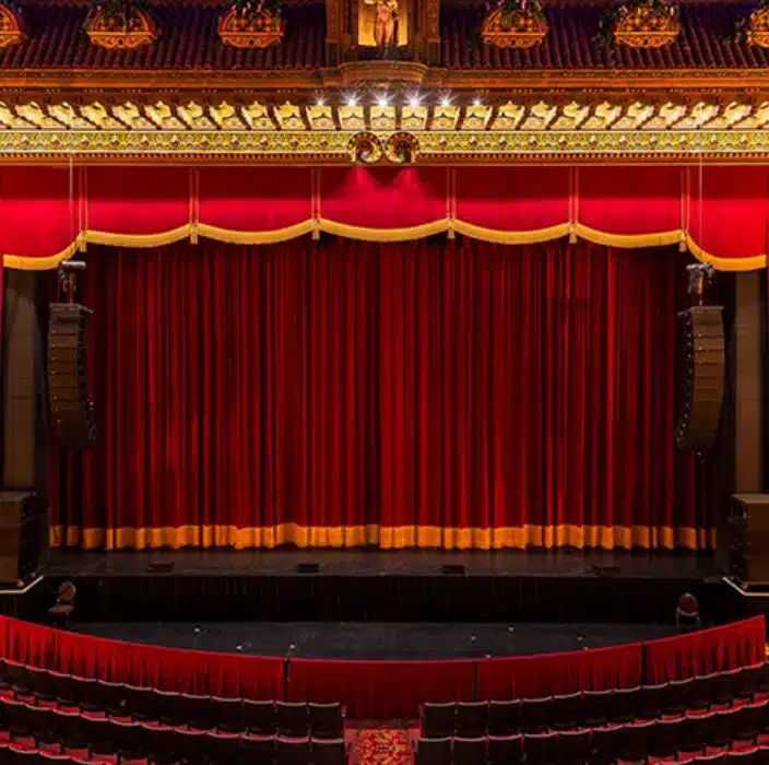 Motorized stage curtain system for theaters and auditoriums – heavy duty electric curtain solution
